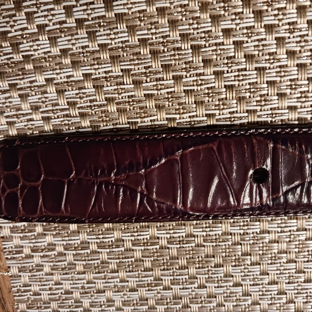 Lauren Ralph Lauren Brown Leather Belt EUC - Picture 3 of 16